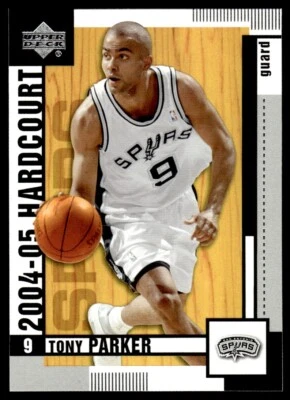 2004-05 Upper Deck Hardcourt Tony Parker San Antonio Spurs #78 - Image 1 of 2