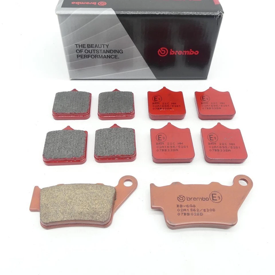 Bremsbel?ge Hinten KTM 380 EXC 98-03 / SX 96-02 alle Mod. Brembo Enduro 2T