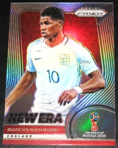 2018 Prizm World Cup Marcus Rashford SILVER New Era Prizm Insert England #72 - Picture 1 of 2