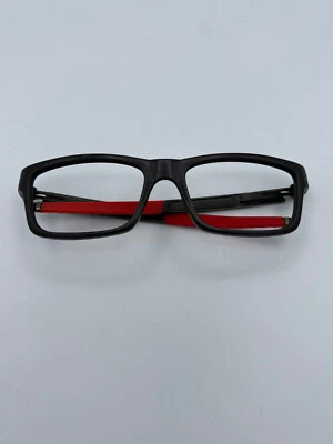 Oakley Ducati Currency Eyeglass Frame 54-17 Black & Red - Image 1 of 4