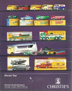 CHRISTIE'S SK DIECASTS SPIELZEUG Corgi Dinky Lesney Auktionskatalog 1995 - Bild 1 von 1