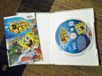 SpongeBob's Boating Bash - Nintendo Wii / Wii U - PAL UK - Complete VGC - Image 1 of 4