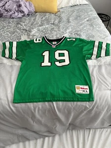 New York Jets Throwback KeyShawn Johnson Jersey Wilson Youth XL/Men Small 18-20 - Picture 1 of 11