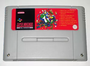 *PAL Version* Super Mario World Collection For SNES Cthulhu Reality Starlight Dr - Picture 1 of 2