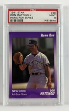 1991 Star Home Run Series Don Mattingly #48 Yankees PSA 9 - GEM MINT - POP 5