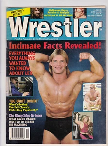 The Wrestler Magazine December 1993 Wrestling Lex Luger Doink Razor Ramon WWF - Picture 1 of 10
