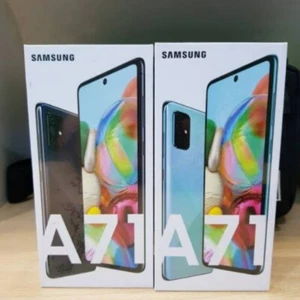 Genuine Samsung Galaxy A71 Empty Box With/Without UK/EU Accessories-Black/Silver - Picture 1 of 21
