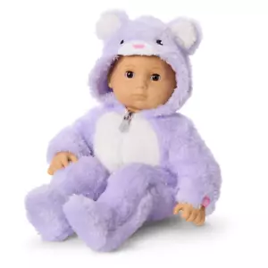 American Girl - BITTY BABY liebenswertes Lavendelbär Outfit für Puppen ~ NEU - Bild 1 von 1