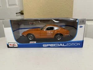 Maisto Special Edition 1971 Datsun 240Z 1:18 Diecast Model Car New With Straps - Picture 1 of 8