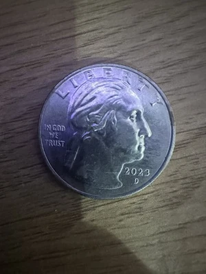 2023 D Jovita Idar Quarter In COD We Trust  Circulated - Image 1 of 4