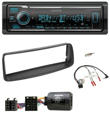 Kenwood Bluetooth Lenkrad DAB USB Autoradio für Peugeot 206 CC 2003-2008 - Bild 1 von 4