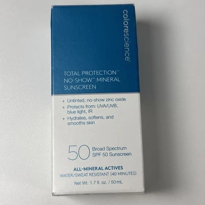 Colorscience Total Protection No Show Mineral Sunscreen Classic SPF50 - Image 1 of 4
