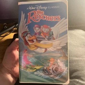 THE RESCUERS Walt Disney Black Diamond Classics Clamshell VHS #1399 - Picture 1 of 7