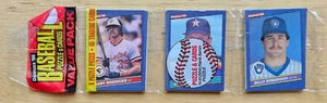 1986 Donruss Baseball Rack Pack Factory Sealed 45 cards GARY ROENICKE on Top ! - Foto 1 di 1