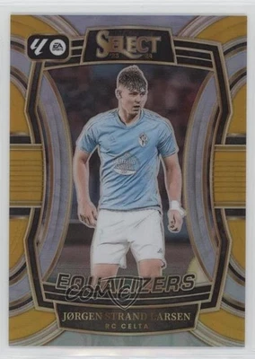 2023-24 Panini Select La Liga Equalizers Gold Prizm /10 Jorgen Strand Larsen #16 - Image 1 of 2