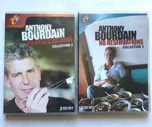 Anthony Bourdain No Reservations Collection 2 & 3 DVD Lot Travel Channel NTSC - Bild 1 von 6