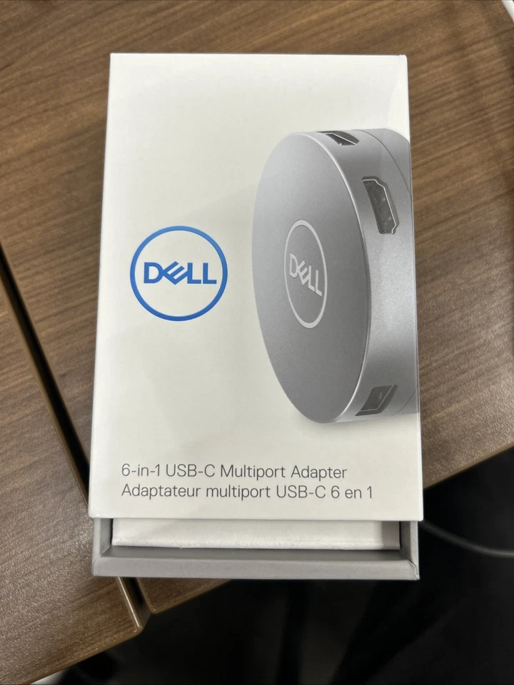 Adaptador multipuerto Dell 6 en 1 USB-C DA305 Foto 1 de 4