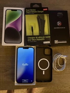 iPhone 14 Plus (minuit) 128b débloqué dans sa boîte d'origine - Photo 1 sur 1