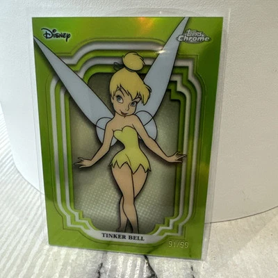 2024 Topps Disney Chrome - Tinkerbell - Peter Pan - /99 - Image 1 of 2