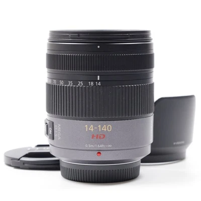 Panasonic LUMIX G VARIO 14-140mm f/4-5.8 Mega O.I.S ED [Top Mint] #4246J - Imagen 1 de 4