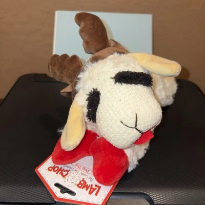 CHRISTMAS DOG TOY LAMBCHOP FOR LARGE DOGS, 10  & ONE HALF INCHES LONG - Image 1 of 4