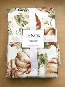 LENOX KÜRBIS GARTENTISCHDECKE 60”X 84” THANKSKGIVING HERBST NEU - Bild 1 von 2