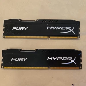 HyperX 8GB 16GB (2 x 8GB) DDR3 1333 1600 1866 240Pin DIMM Desktop Gaming Memory - Picture 1 of 2