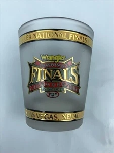 2001 Wrangler National Rodeo Finals, Las Vegas Gedenk Schnapsglas - Bild 1 von 3