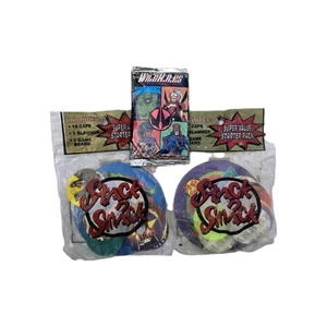 Vintage 3pc Lot POGS Stack-n-Smack Packs & WildKaps New In Original Packaging - Picture 1 of 3