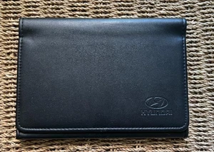 HYUNDAI I10 I20 I30 I40 TUCSON IONIQ KONA OWNERS HANDBOOK WALLET ONLY. - Picture 1 of 4