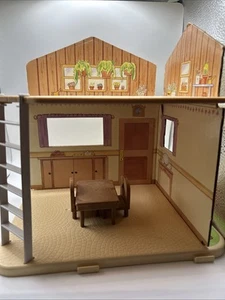 Calico Critters Maple Town Sylvanian Families Doll House Dining Room With Table - Picture 1 of 5