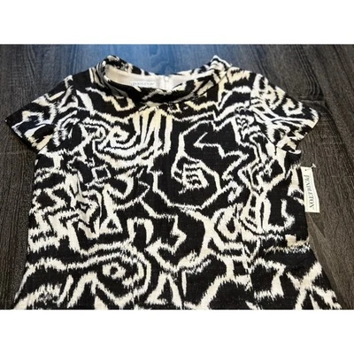 Pendleton Dress Size 14 Palm Desert Black White Abstract Print Career - Image 1 of 4
