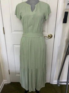 Hellgrünes Kleid der Marke Lucky Größe S Cottagecore Praire bescheiden Boho - Bild 1 von 8