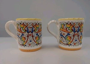 Meridiana Ceramiche Italy Tassen | Handbemalte Majolika | Made in Italy - Bild 1 von 9