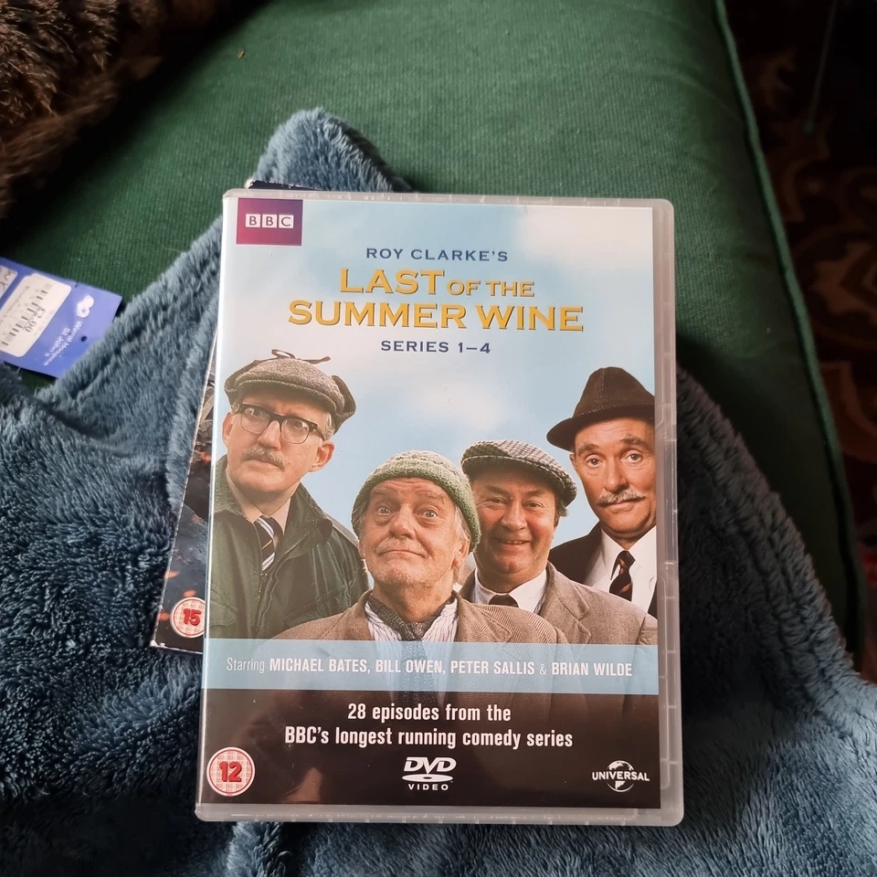 Last of the Summer Wine: Series 1-4 DVD (2016) Peter Sallis cert 12 7 discs - Image 1 of 1