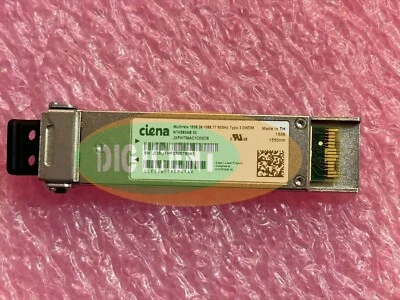 Ciena NTK583AB 03 XFP DWDM Tunable C-Band Multirate 50GHz 80km WOTRCPVFAA - Image 1 of 2