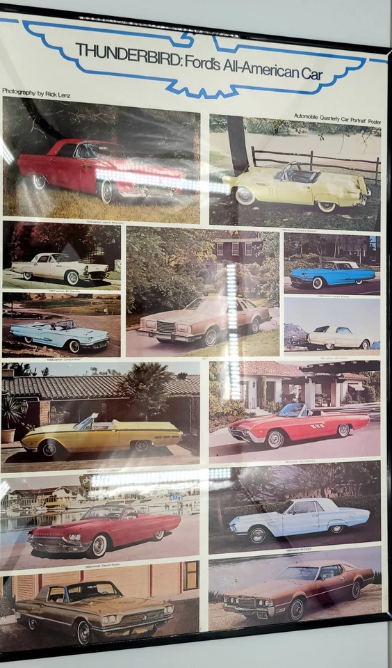 Póster de colección Ford Thunderbird Showroom (1976) (sin marco) Foto 1 de 1