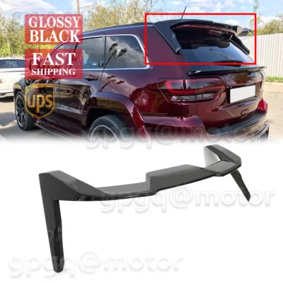 For Jeep Grand Cherokee 13-21 T Style Glossy Black Rear Upper Wing Trunk Spoiler - Image 1 of 4