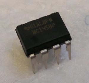 MC1458N  MC1458P  Texas  Op.Amp. 1MHz DIP8  NEW   [4 pcs] #BP - Picture 1 of 1