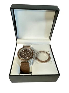 Gossip Damen Armbanduhr braun Japan Uhrwerk neu in Box - Bild 1 von 9