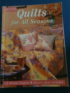Quilts for all seasons 14 All-new Projects Pattern Sheet Included preowned - Foto 1 di 2