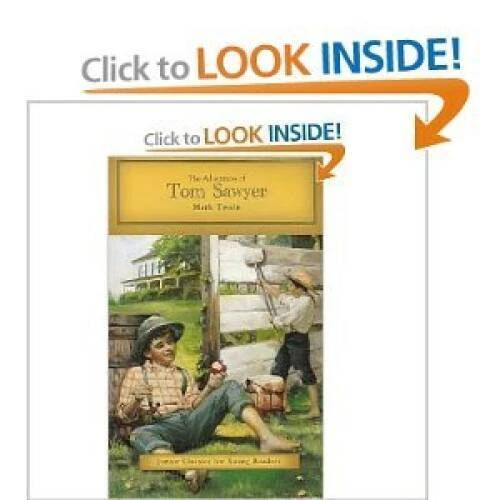 The Adventures of Tom Saywer (Junior Classics for Young Readers) - GOOD Foto 1 de 1