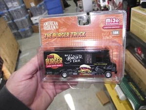 American diorama 1/64 MIJO Burger truck with opening serving window NIB - Picture 1 of 1