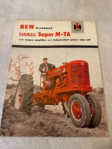 International Harvester Super M-TA Tractor Brochure - Picture 1 of 7
