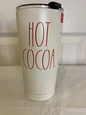 Taza de viaje Rae Dunn aislada acero inoxidable cacao caliente vaso 2019 Foto 1 de 4