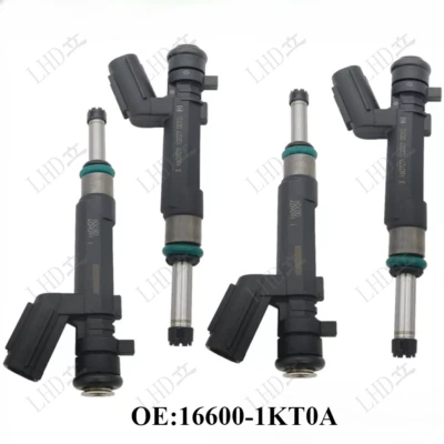4 piezas inyectores de combustible para Nissan Versa 12-19 Versa Note 14-16 1,6 L 16600-1KT0A* Foto 1 de 4