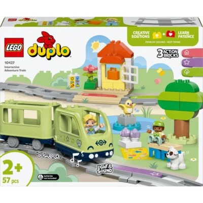 LEGO Duplo Interactive Adventure Train 10427 Toy Building Kit 57 pcs - Image 1 of 4