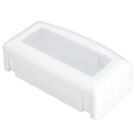 (White)Makeup Tool Clean Tray ABS Nail Tool Cleaning Box Compact Easy To Clean
