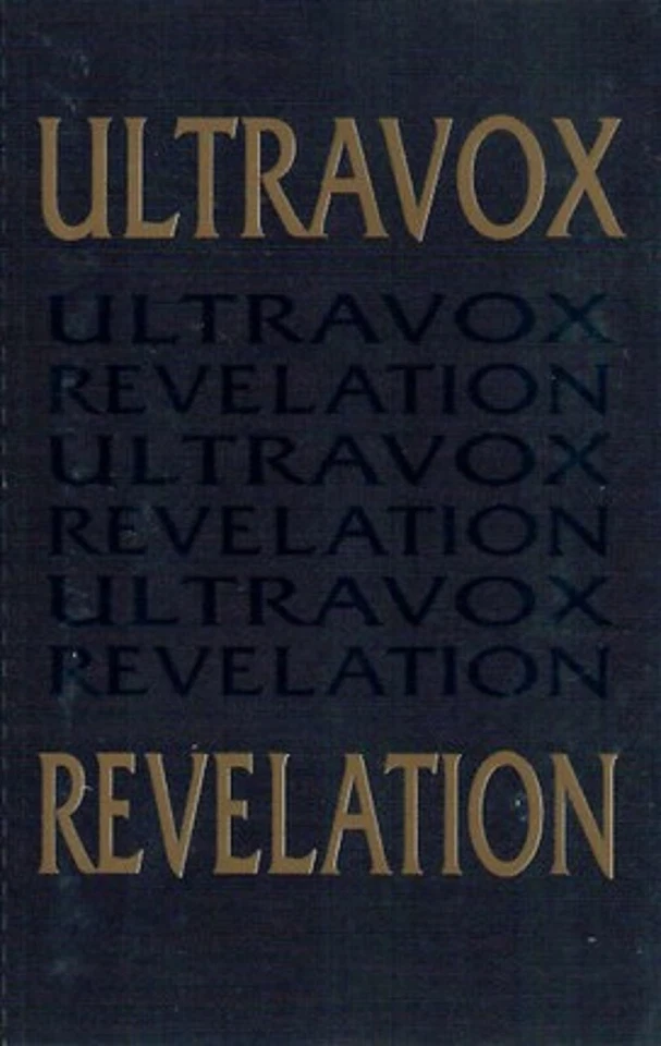 Ultravox Revelation new cassette 1993 Deutsche Schallplatten Berlin Billy Currie Foto 1 de 1