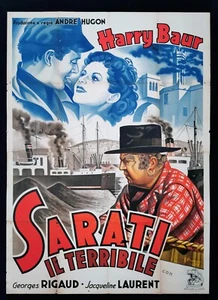 SARATI IL TERRIBILE poster manifesto Hugon Rigaud Baur le terrible Algeri D16 - Picture 1 of 2